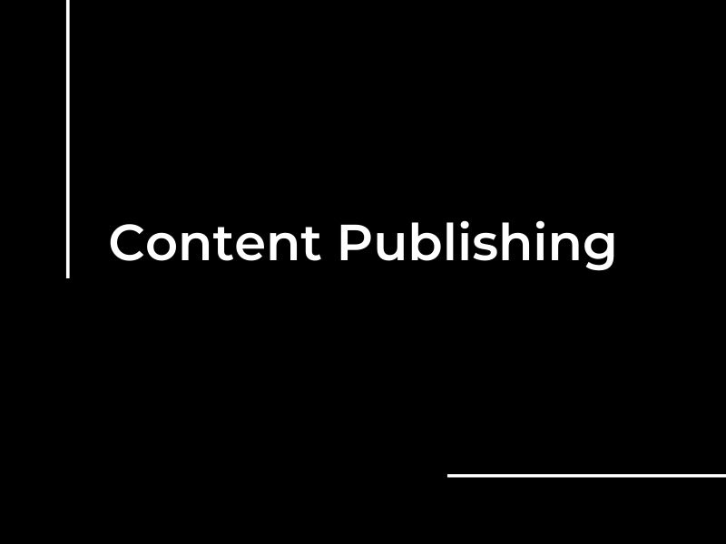 content publishing group portfolio
